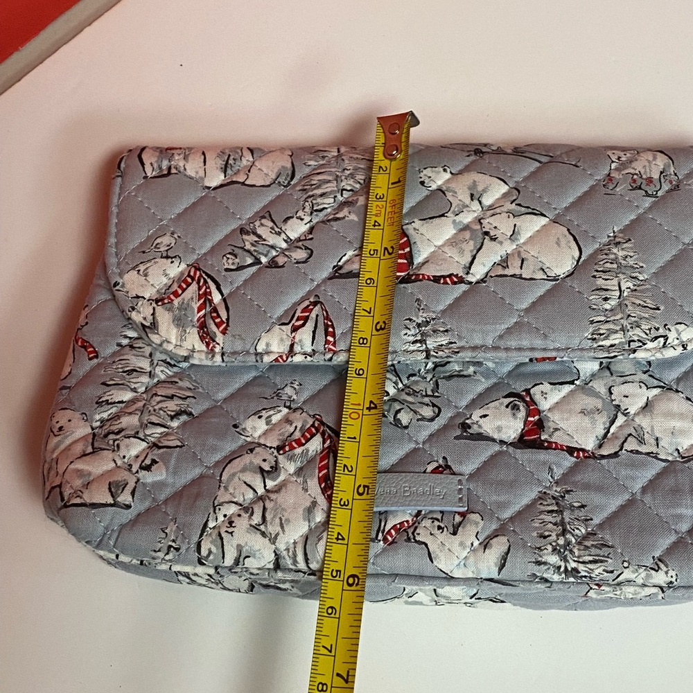 Vera Bradley Bears print cosmetic-brushes bag - Picture 6 of 10